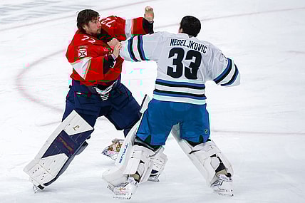 Goalie fight bobrovsky