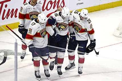 Barkov injured