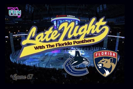 Panthers canucks