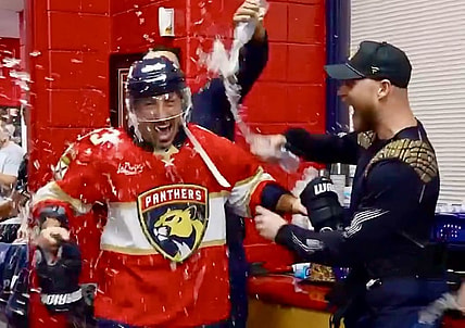 Marchand milestone panthers