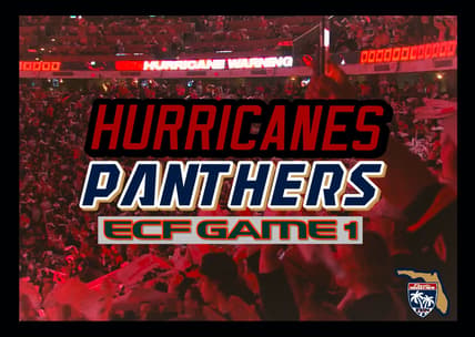 Panthers hurricanes game 1