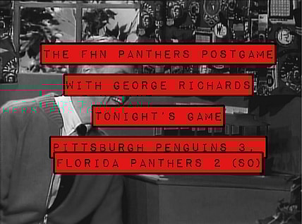 Fhn panthers postgame penguins