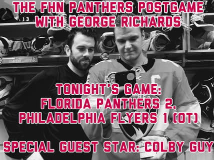 Fhn panthers postgame flyers