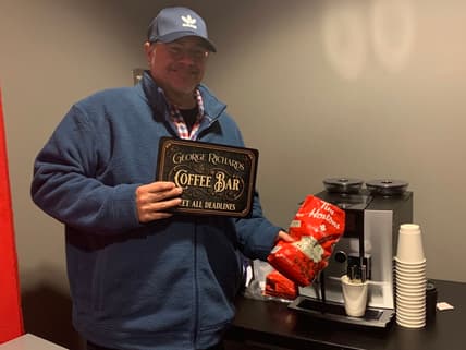 Florida Panthers George Richards FHN coffee