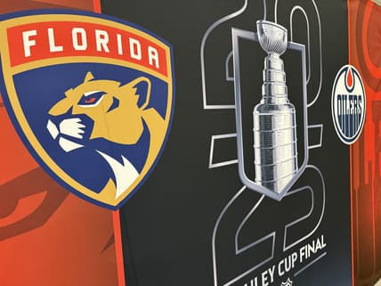 Panthers goal horn cup