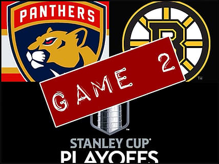 Florida Panthers Boston Bruins game 2