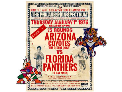 Panthers coyotes