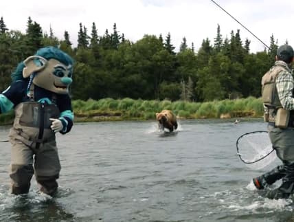 Kraken mascot bear