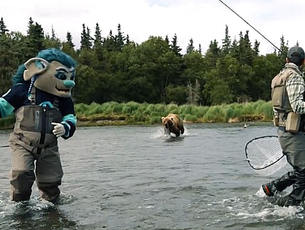 Kraken mascot bear