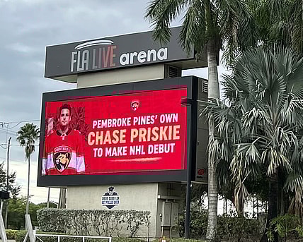 Chase florida panthers priskie