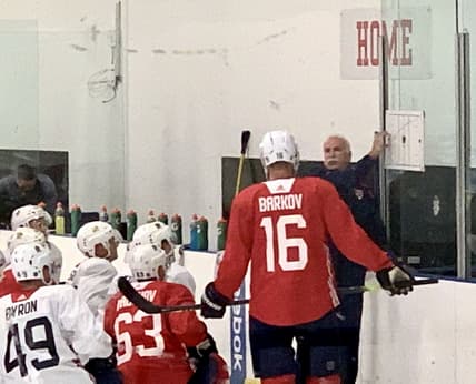 Florida panthers training camp