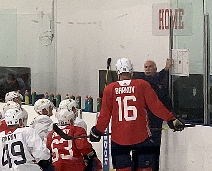 Joel Quenneville Panthers training camp