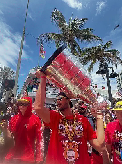Panthers cup parade