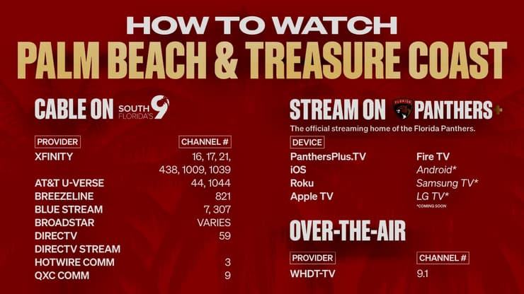Watch florida panthers