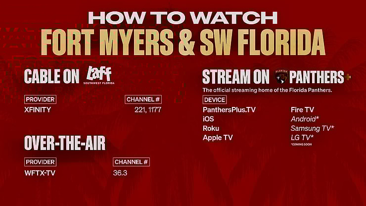 Watch florida panthers