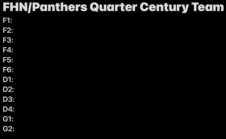 Nhl quarter century