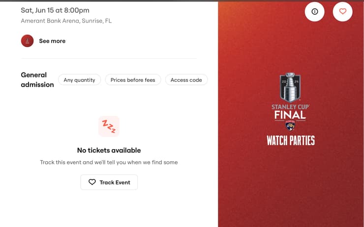 Florida panthers party