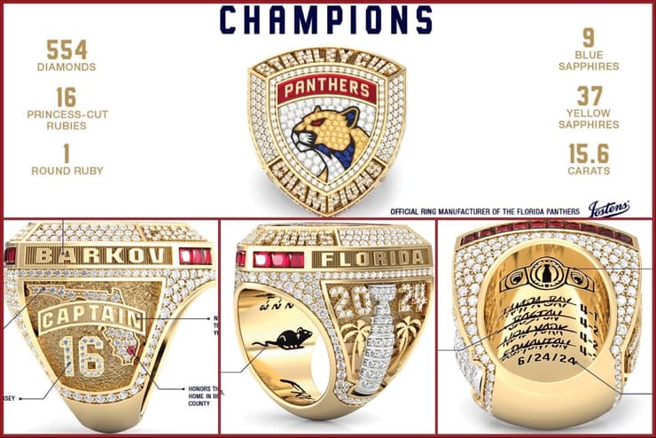 Florida panthers rings
