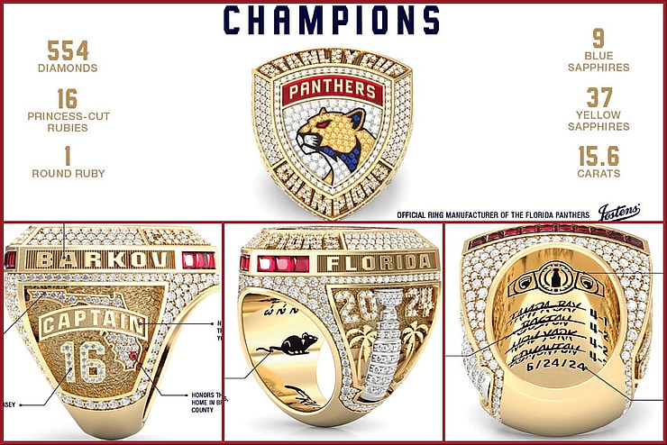 Florida panthers rings