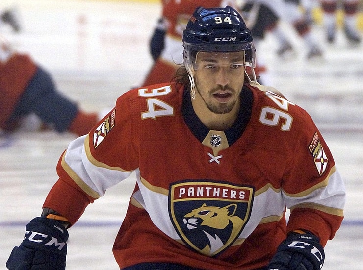 Florida panthers lomberg