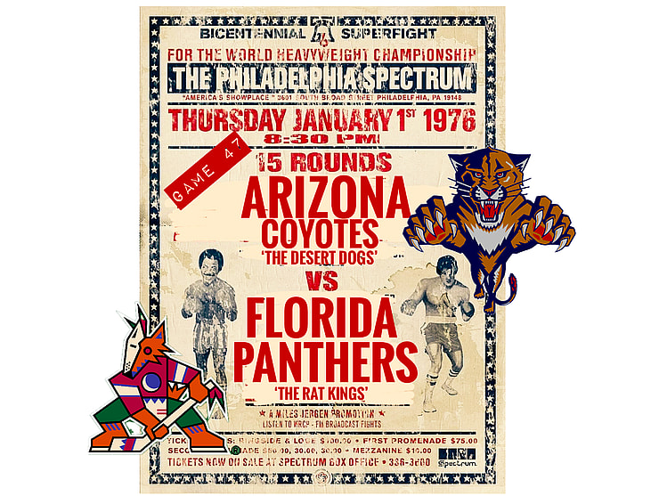 Panthers coyotes