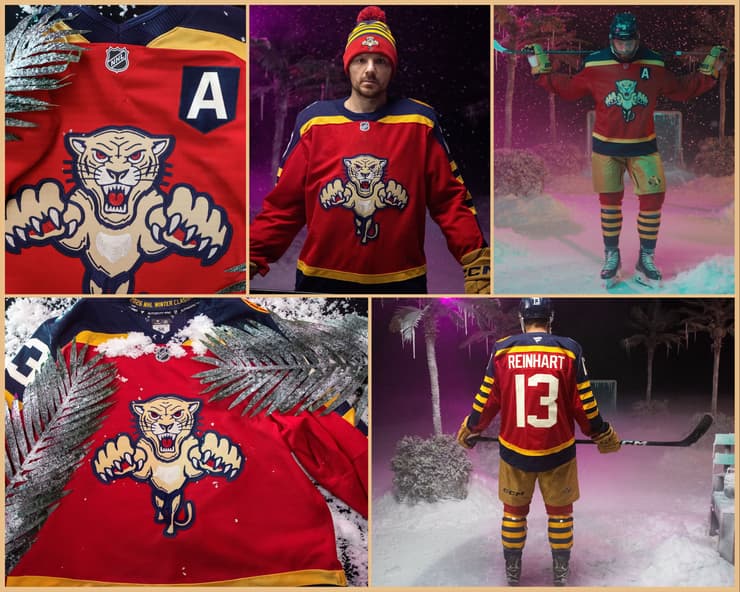 Panthers rangers winter classic uniforms