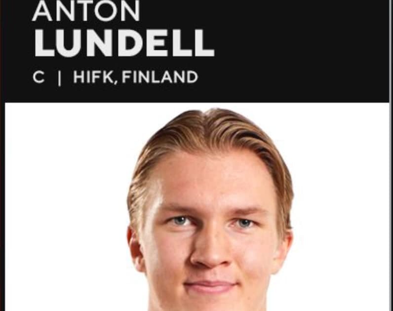 Florida Panthers Anton Lundell