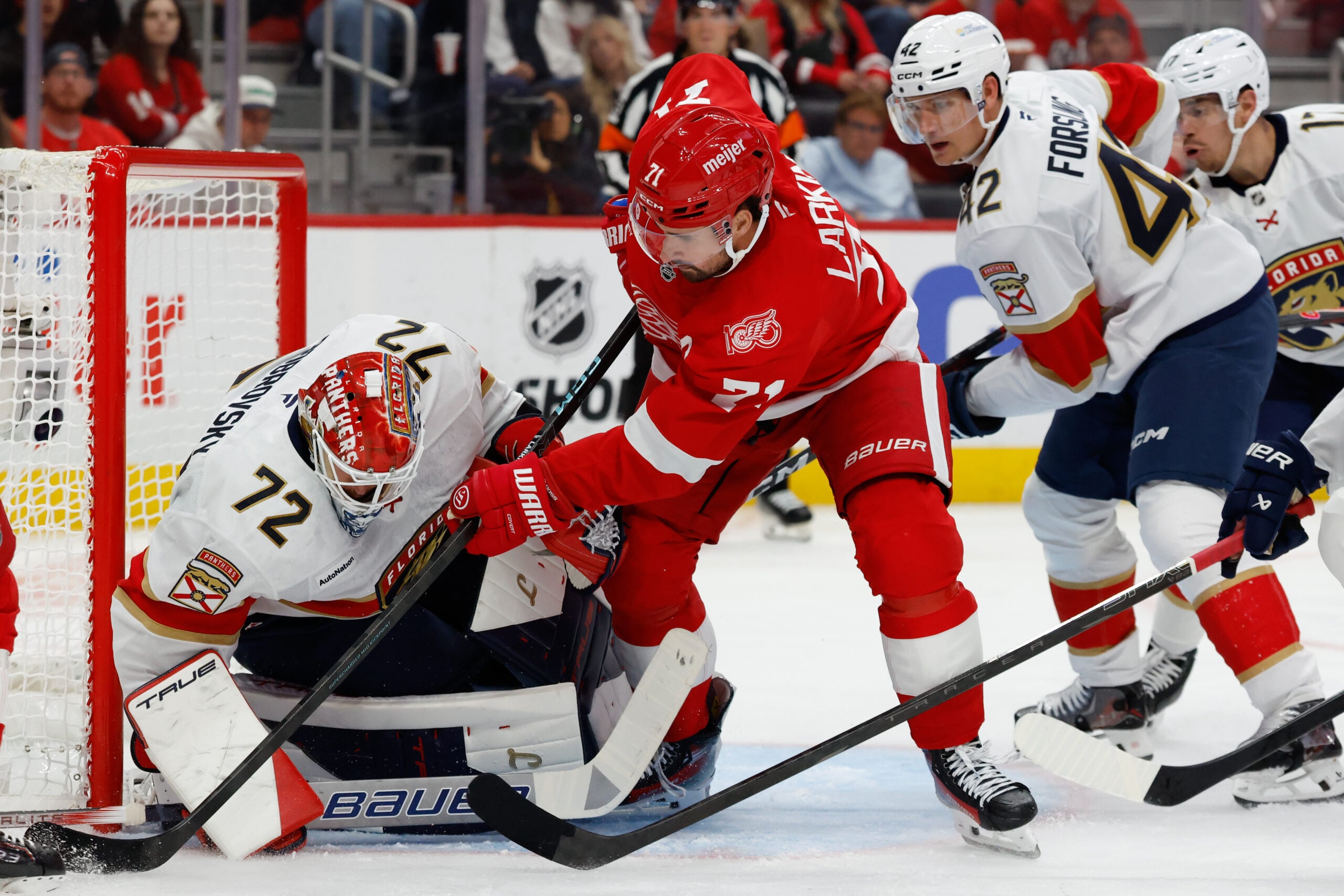 Dylan Larkin Wants Trade from Red Wings. Panthers Have Swung Big Before